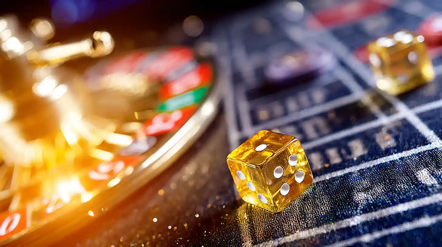 Black and Red Roulette Wheel